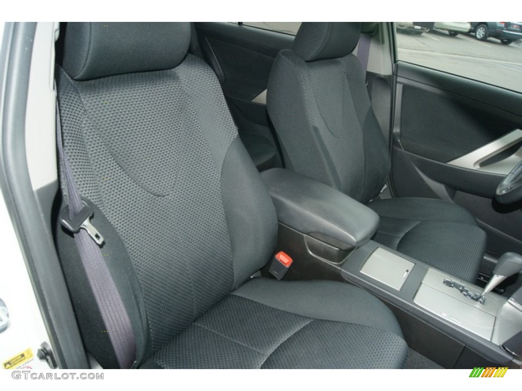 2008 Camry SE - Super White / Dark Charcoal photo #12