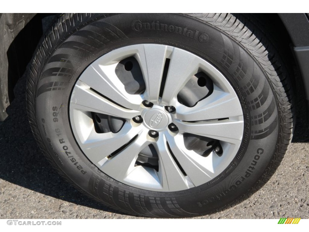 2011 Outback 2.5i Wagon - Graphite Gray Metallic / Off Black photo #14