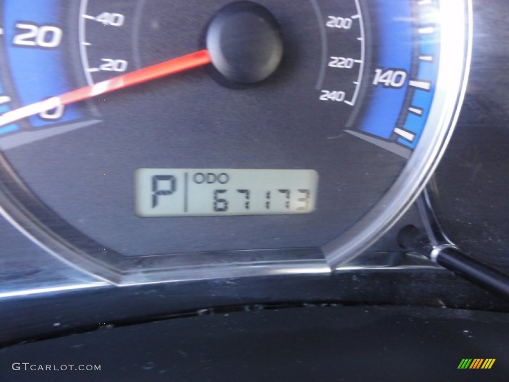 2009 Forester 2.5 X Premium - Obsidian Black Pearl / Platinum photo #24