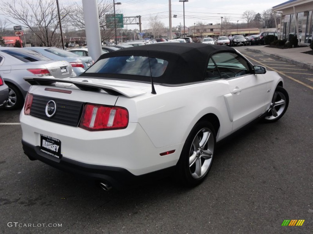 2011 Mustang GT Premium Convertible - Performance White / Charcoal Black/Cashmere photo #5