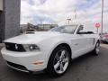 Performance White 2011 Ford Mustang GT Premium Convertible Exterior