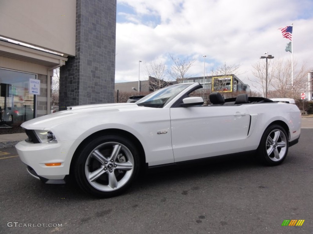 2011 Mustang GT Premium Convertible - Performance White / Charcoal Black/Cashmere photo #14