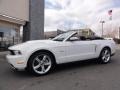 2011 Performance White Ford Mustang GT Premium Convertible  photo #14