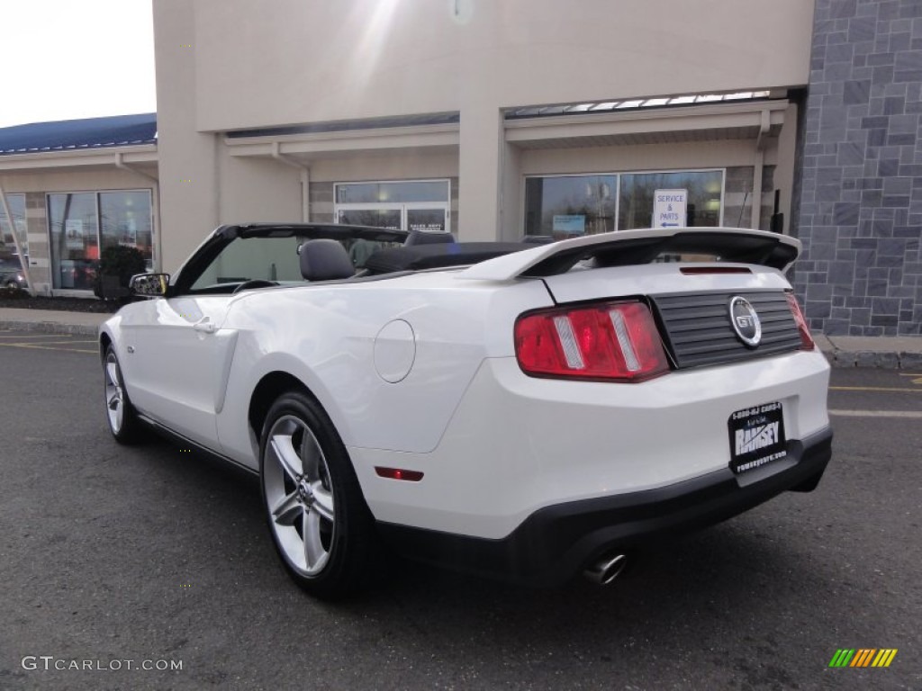 2011 Mustang GT Premium Convertible - Performance White / Charcoal Black/Cashmere photo #15