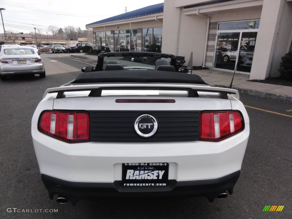 2011 Mustang GT Premium Convertible - Performance White / Charcoal Black/Cashmere photo #16
