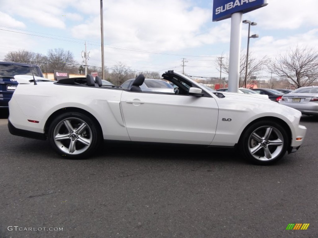 2011 Mustang GT Premium Convertible - Performance White / Charcoal Black/Cashmere photo #18