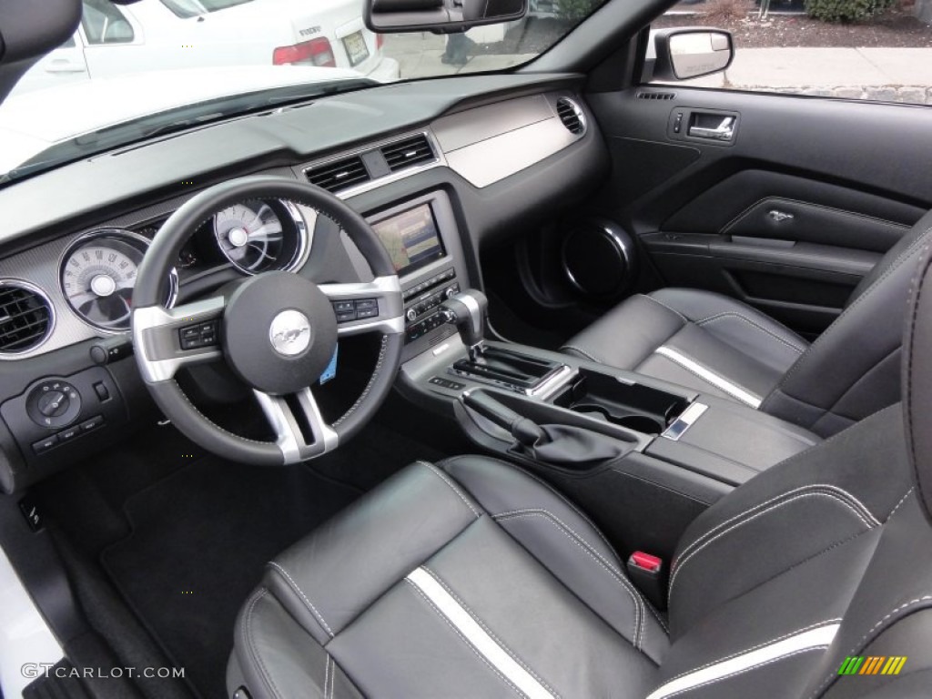 2011 Mustang GT Premium Convertible - Performance White / Charcoal Black/Cashmere photo #20