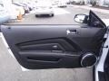 Charcoal Black/Cashmere 2011 Ford Mustang GT Premium Convertible Door Panel