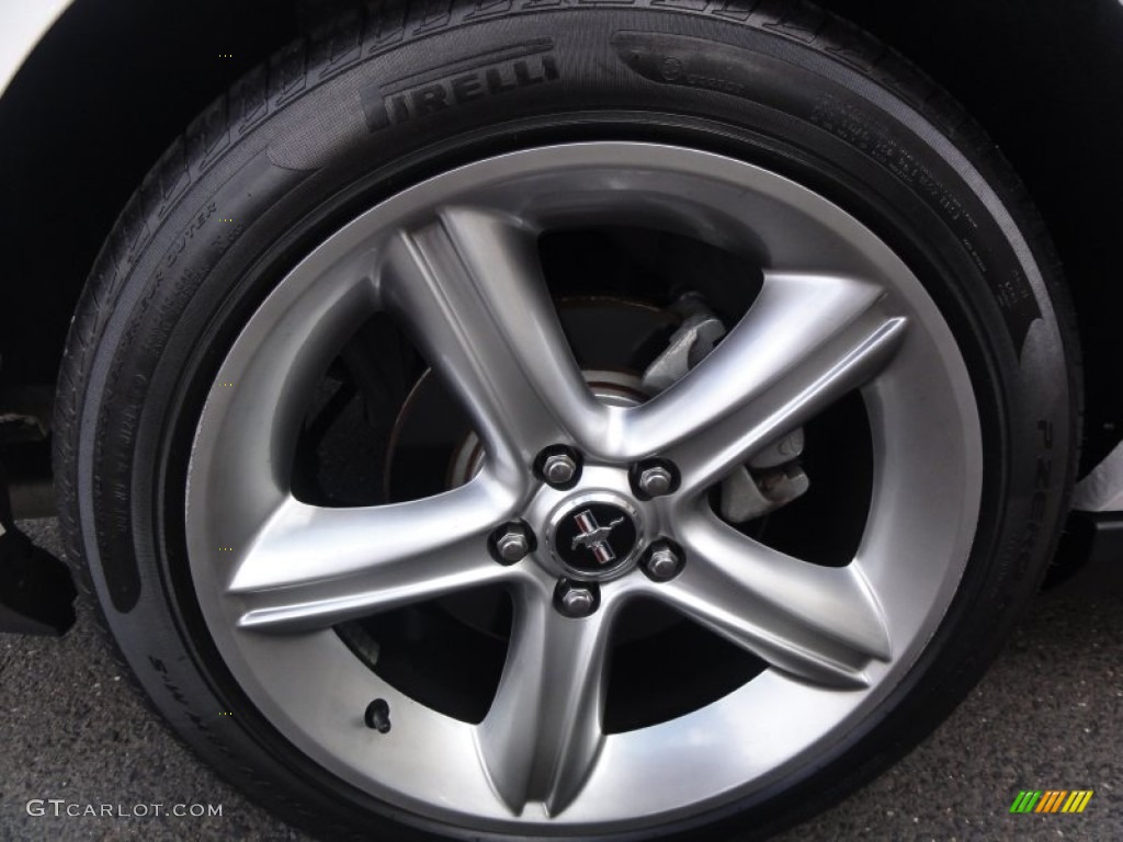 2011 Mustang GT Premium Convertible - Performance White / Charcoal Black/Cashmere photo #55