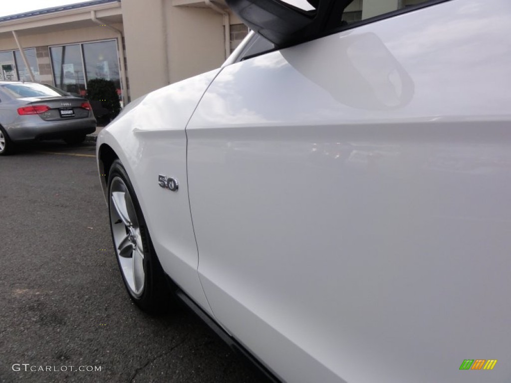 2011 Mustang GT Premium Convertible - Performance White / Charcoal Black/Cashmere photo #60