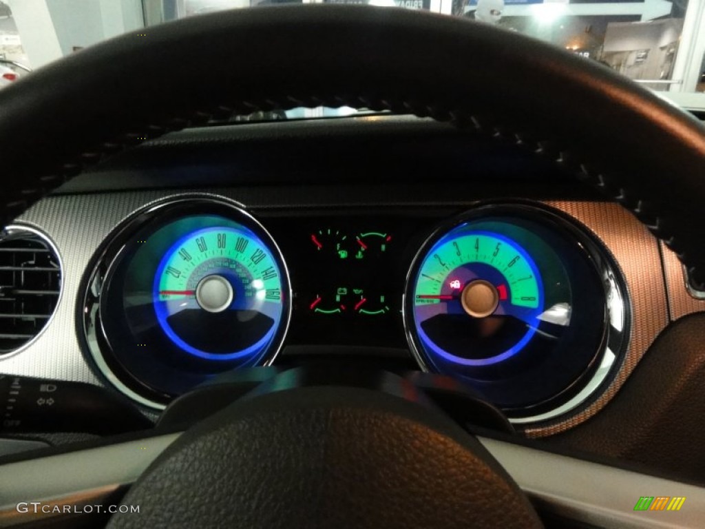 2011 Ford Mustang GT Premium Convertible Gauges Photo #60747455