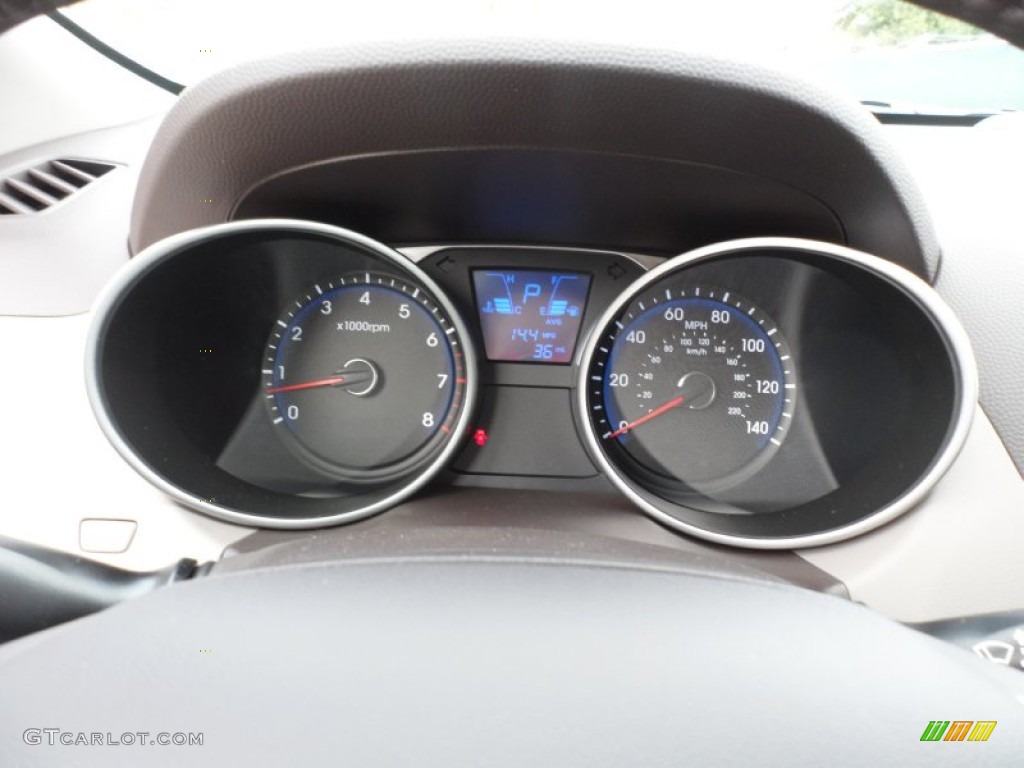 2012 Hyundai Tucson GLS Gauges Photo #60747485