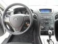Black Cloth 2012 Hyundai Genesis Coupe 2.0T Dashboard