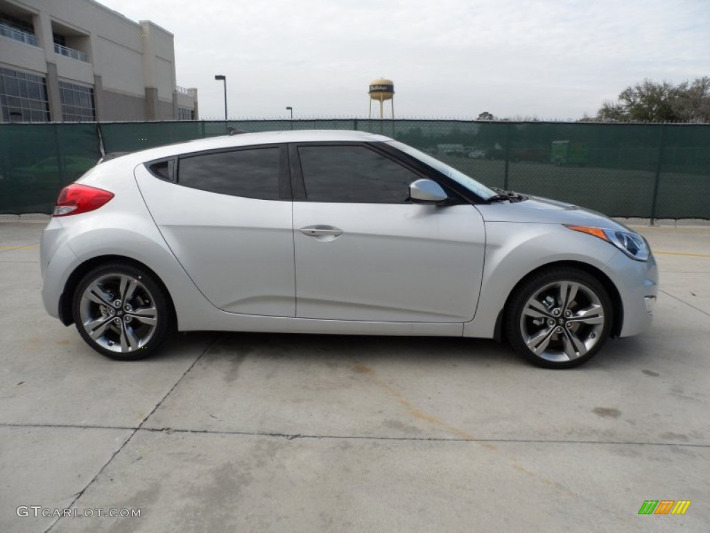 Ironman Silver 2012 Hyundai Veloster Standard Veloster Model Exterior Photo #60748406