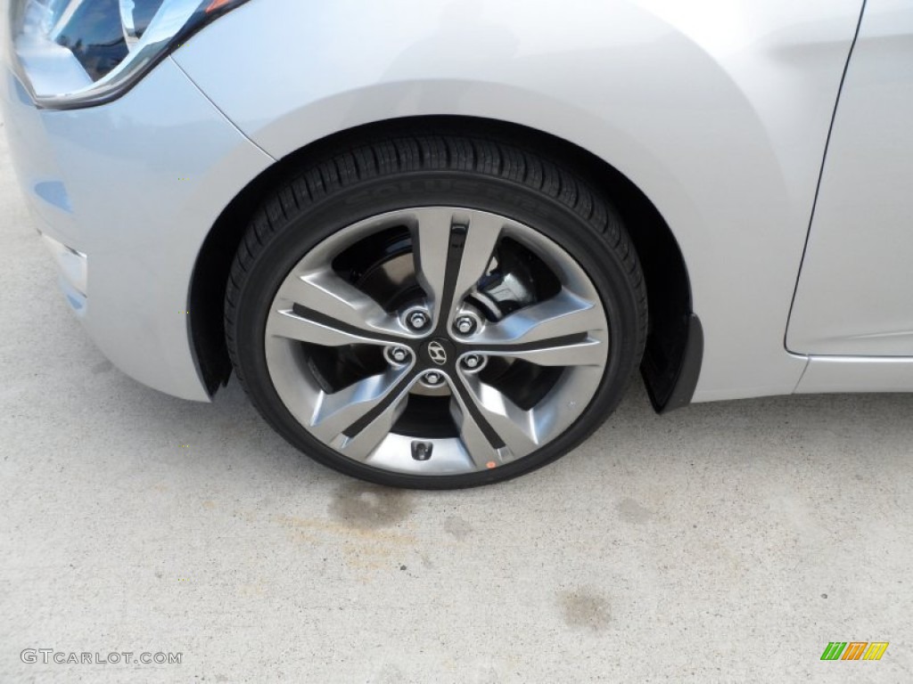 2012 Hyundai Veloster Standard Veloster Model Wheel Photo #60748484