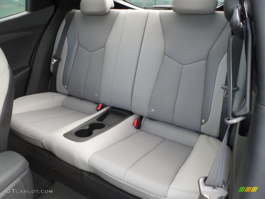 Gray Interior 2012 Hyundai Veloster Standard Veloster Model Photo #60748601