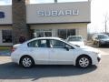 2012 Satin White Pearl Subaru Impreza 2.0i 4 Door  photo #7