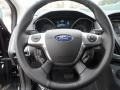 Charcoal Black Leather Steering Wheel Photo for 2012 Ford Focus #60749560