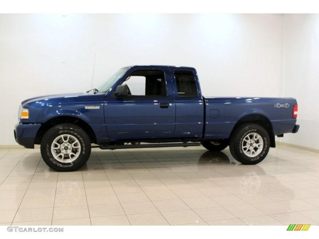 Vista Blue Metallic 2007 Ford Ranger XLT SuperCab 4x4 Exterior Photo #60750107