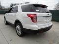 2012 White Platinum Tri-Coat Ford Explorer Limited  photo #5