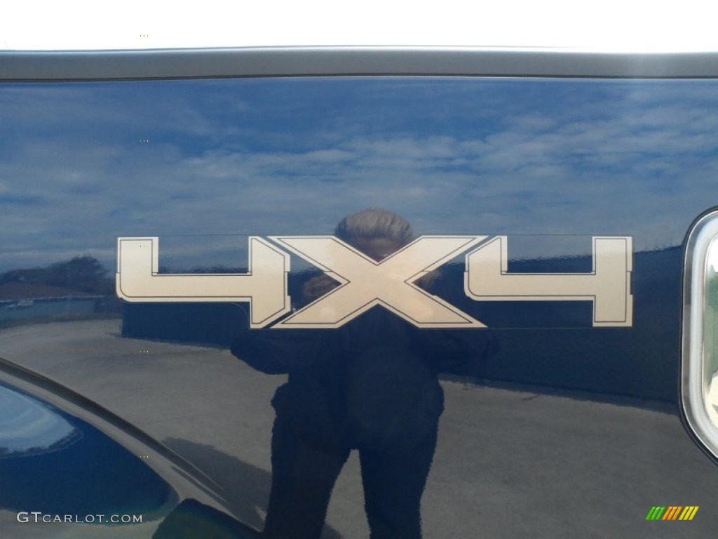 2012 F150 Lariat SuperCrew 4x4 - Dark Blue Pearl Metallic / Black photo #18