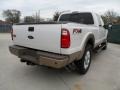 2012 White Platinum Metallic Tri-Coat Ford F250 Super Duty King Ranch Crew Cab 4x4  photo #3