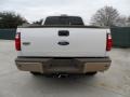 2012 White Platinum Metallic Tri-Coat Ford F250 Super Duty King Ranch Crew Cab 4x4  photo #4