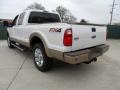 2012 White Platinum Metallic Tri-Coat Ford F250 Super Duty King Ranch Crew Cab 4x4  photo #5