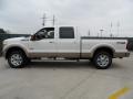 2012 White Platinum Metallic Tri-Coat Ford F250 Super Duty King Ranch Crew Cab 4x4  photo #6