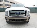 2012 White Platinum Metallic Tri-Coat Ford F250 Super Duty King Ranch Crew Cab 4x4  photo #8