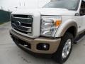 2012 White Platinum Metallic Tri-Coat Ford F250 Super Duty King Ranch Crew Cab 4x4  photo #10
