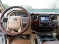 2012 White Platinum Metallic Tri-Coat Ford F250 Super Duty King Ranch Crew Cab 4x4  photo #31