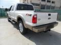 2012 White Platinum Metallic Tri-Coat Ford F250 Super Duty King Ranch Crew Cab 4x4  photo #5