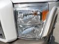 2012 White Platinum Metallic Tri-Coat Ford F250 Super Duty King Ranch Crew Cab 4x4  photo #9