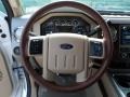 2012 White Platinum Metallic Tri-Coat Ford F250 Super Duty King Ranch Crew Cab 4x4  photo #42