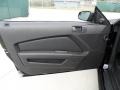 Charcoal Black 2012 Ford Mustang GT Coupe Door Panel