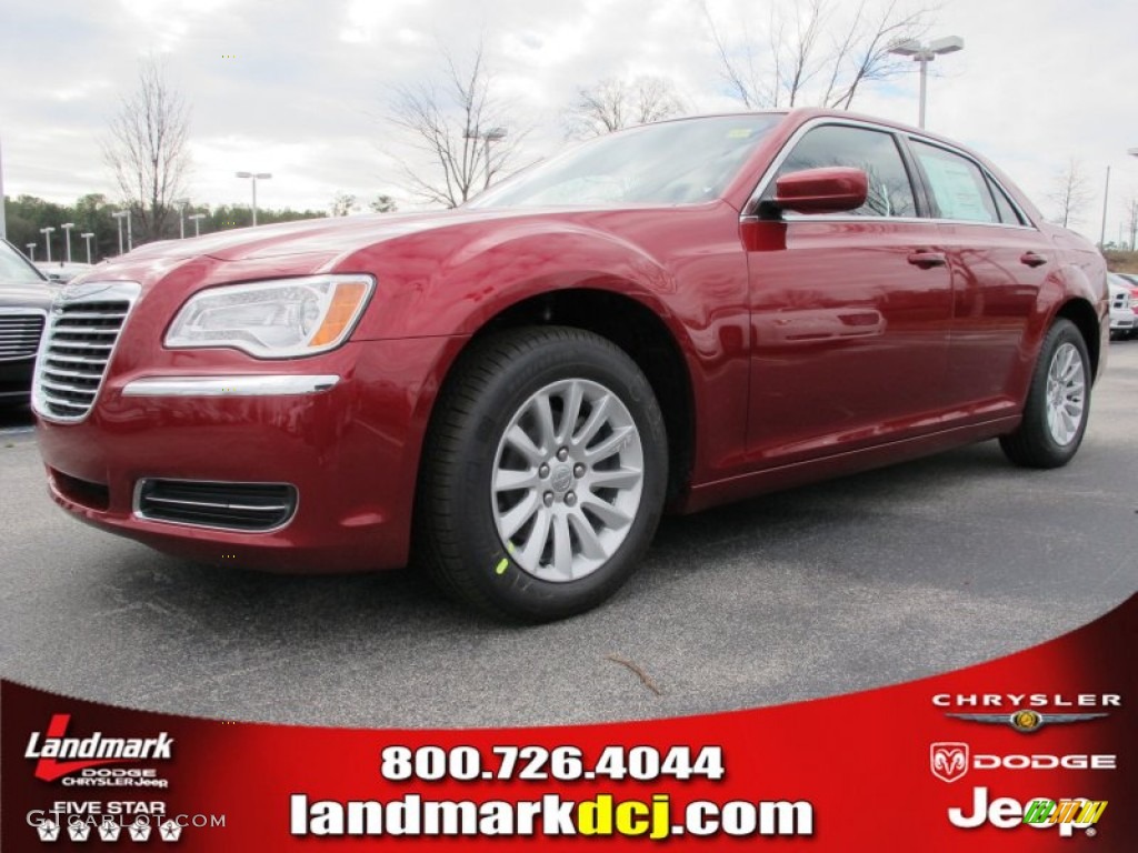 Deep Cherry Red Crystal Pearl Chrysler 300