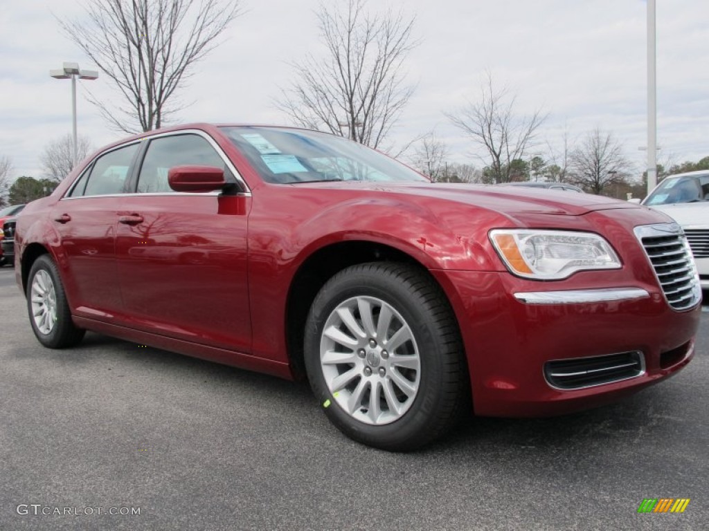 Deep Cherry Red Crystal Pearl 2012 Chrysler 300 Standard 300 Model Exterior Photo #60753836