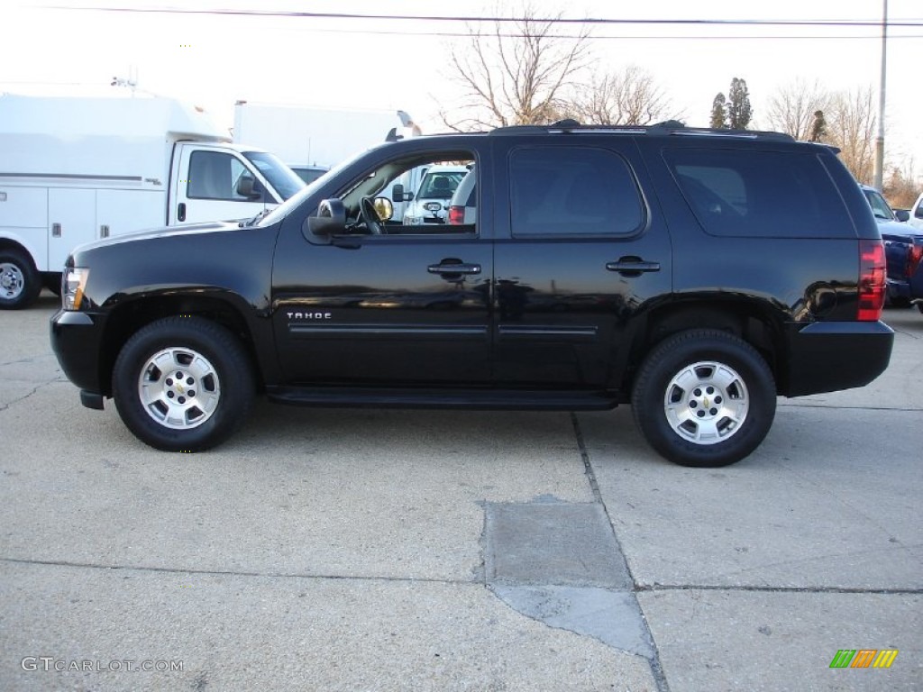 Black 2011 Chevrolet Tahoe LS 4x4 Exterior Photo #60754721