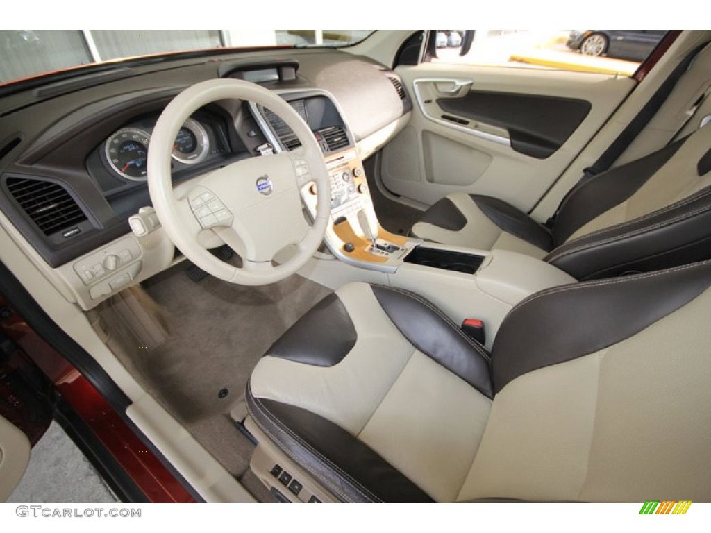 2010 XC60 T6 AWD - Maple Red Metallic / Sandstone/Espresso photo #4