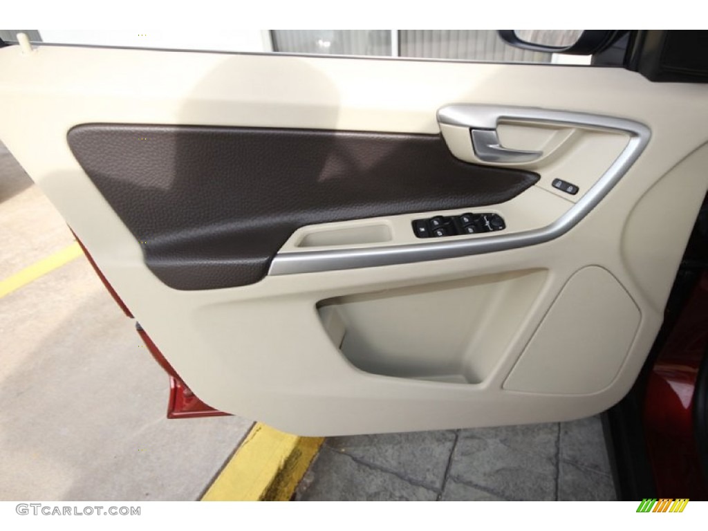 2010 XC60 T6 AWD - Maple Red Metallic / Sandstone/Espresso photo #8