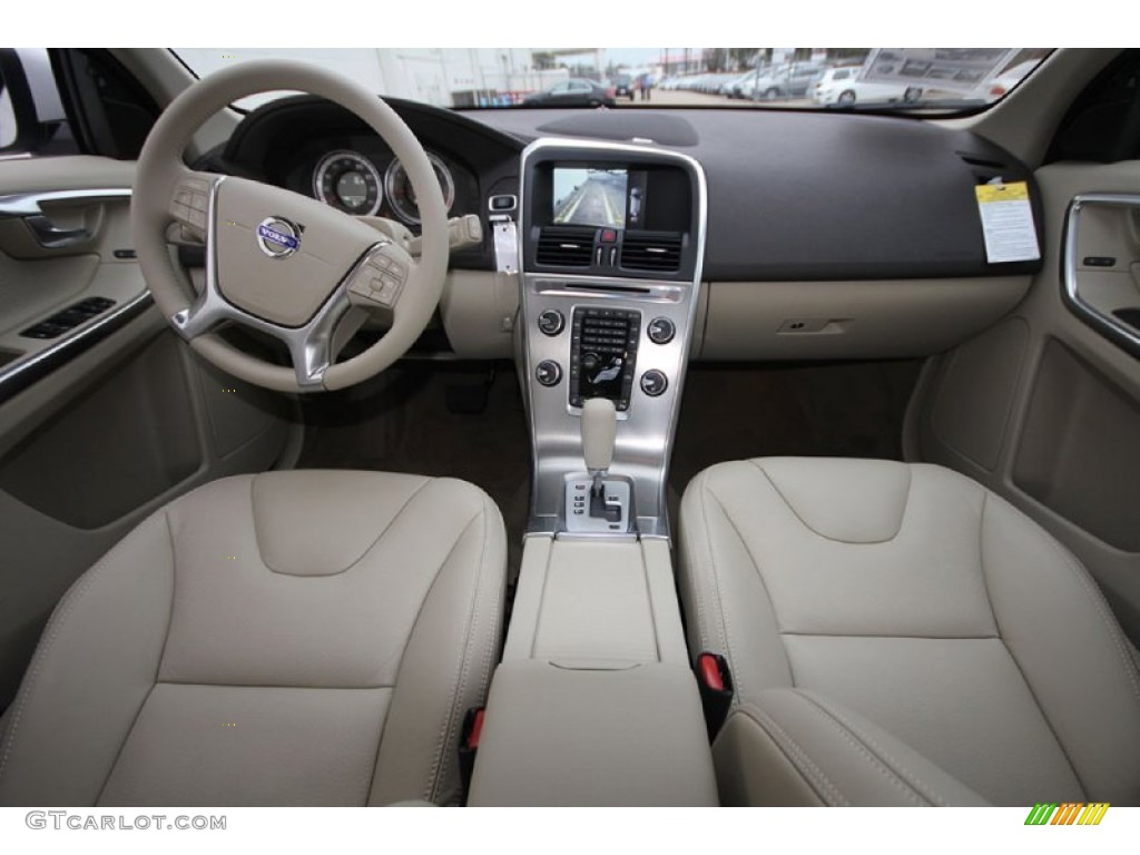 2012 Volvo XC60 T6 AWD Sandstone Dashboard Photo #60755714