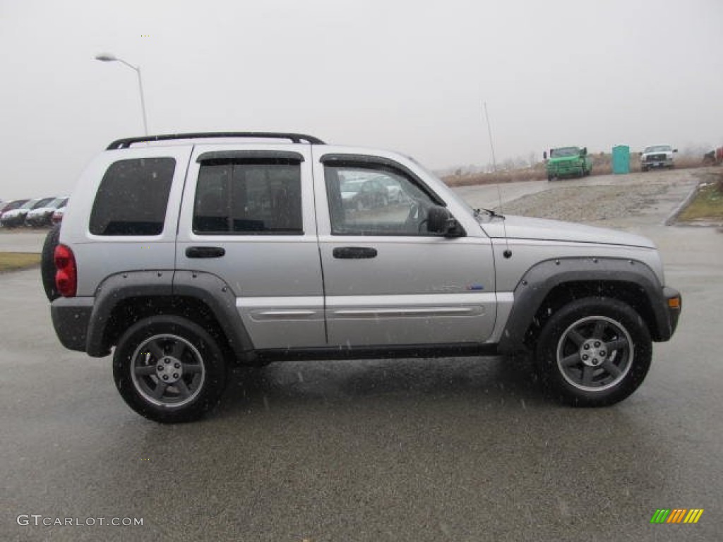 Bright Silver Metallic 2003 Jeep Liberty Sport 4x4 Exterior Photo #60756554