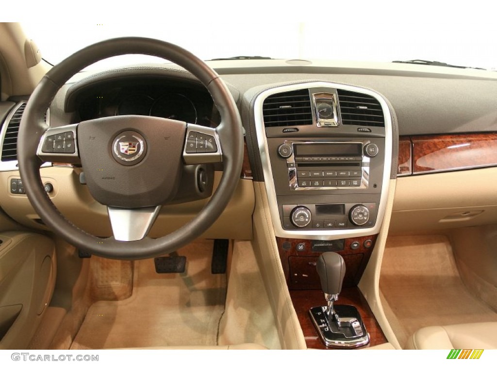 2009 SRX 4 V6 AWD - Crystal Red / Cocoa/Cashmere photo #30