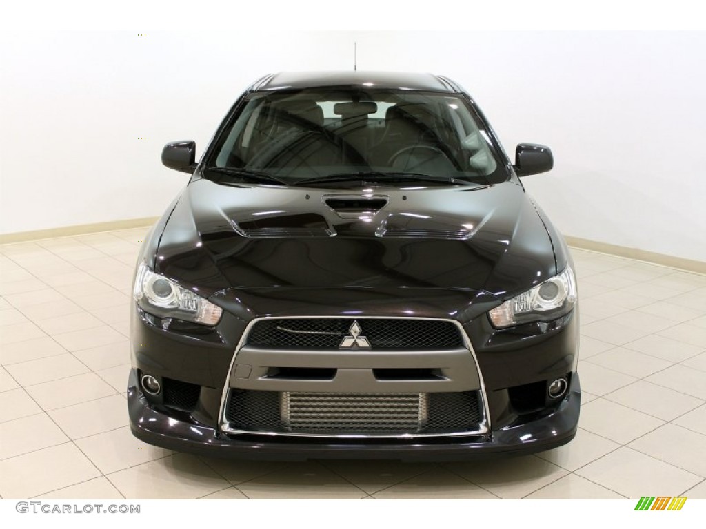 Phantom Black Pearl 2008 Mitsubishi Lancer Evolution MR Exterior Photo #60757041