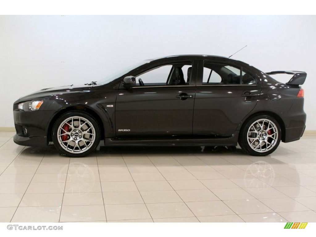 Phantom Black Pearl 2008 Mitsubishi Lancer Evolution MR Exterior Photo #60757059