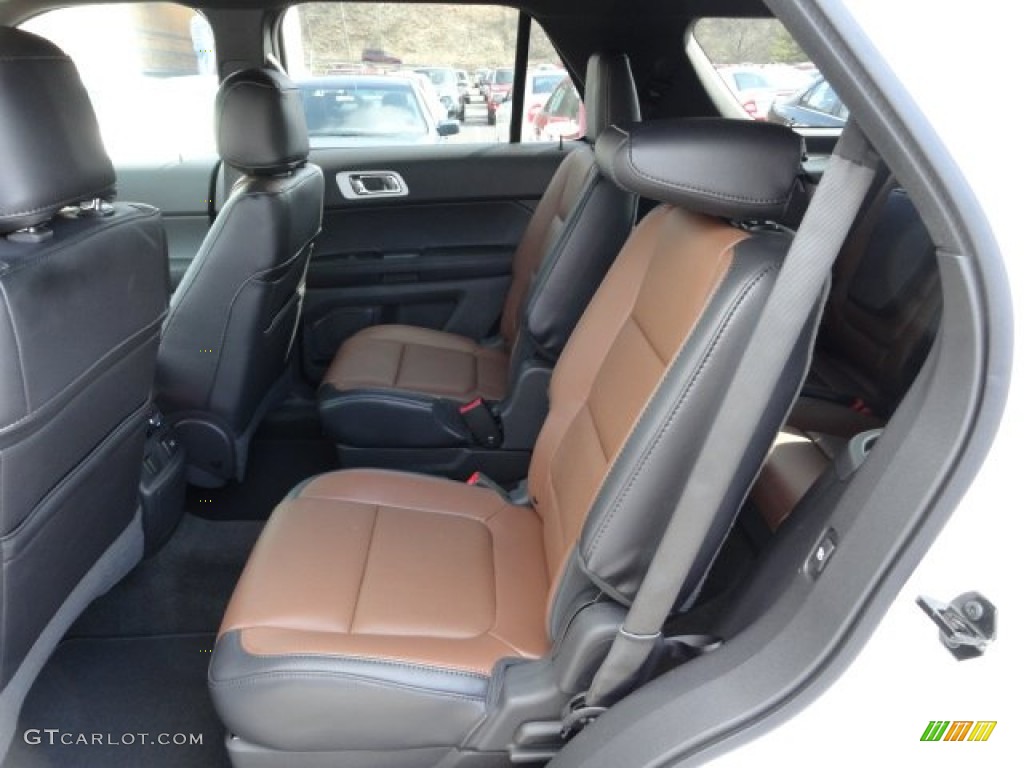 Charcoal Black/Pecan Interior 2012 Ford Explorer Limited 4WD Photo #60757175