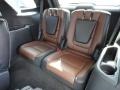 2012 Ford Explorer Charcoal Black/Pecan Interior Rear Seat Photo