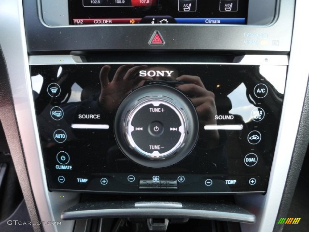 2012 Explorer Limited 4WD - White Platinum Tri-Coat / Charcoal Black/Pecan photo #14
