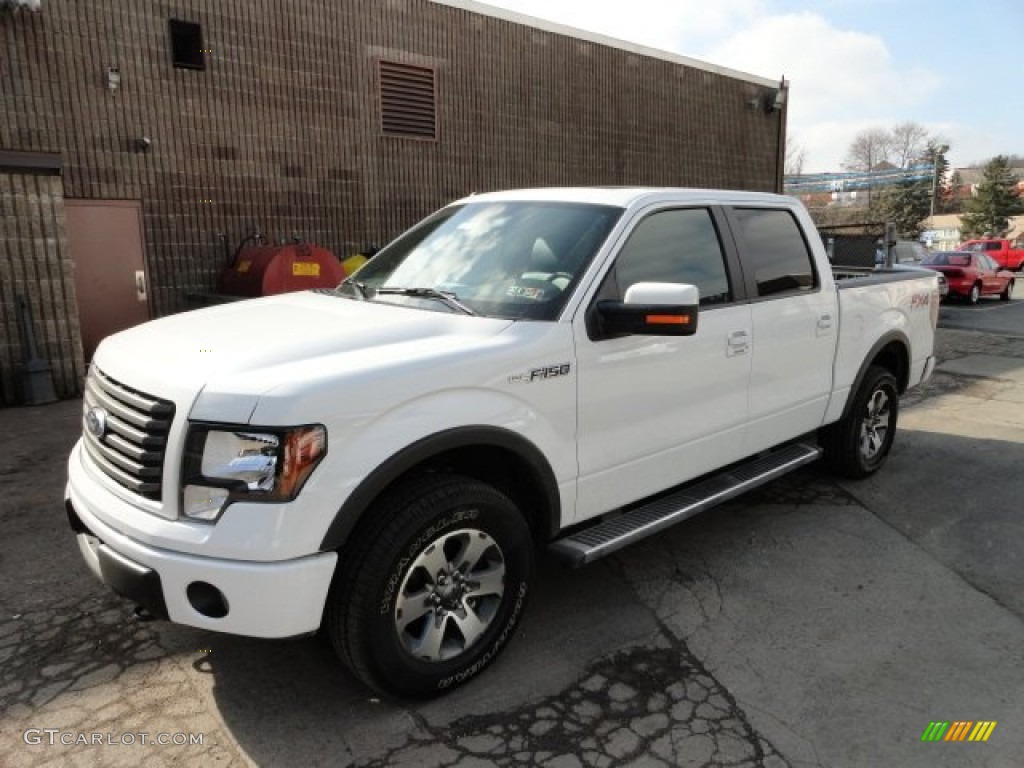 2012 F150 FX4 SuperCrew 4x4 - Oxford White / Black photo #5